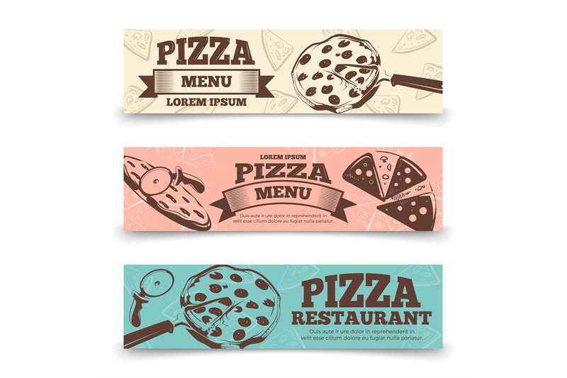 pizza-menu-banners-template-food-vintage-banners