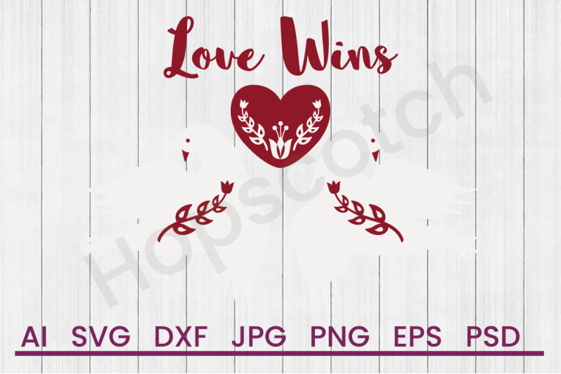 love-wins-svg-file-dxf-file