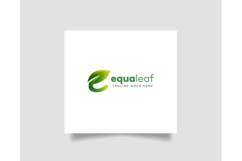 leaf-nature-logo-template-initial-e-vector-illustration-simple-logo-e