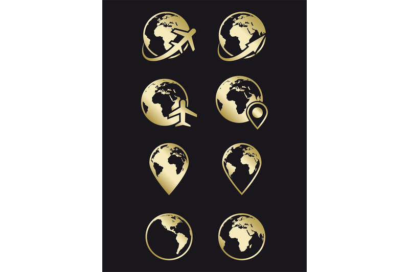 earth-travel-and-navigation-icons