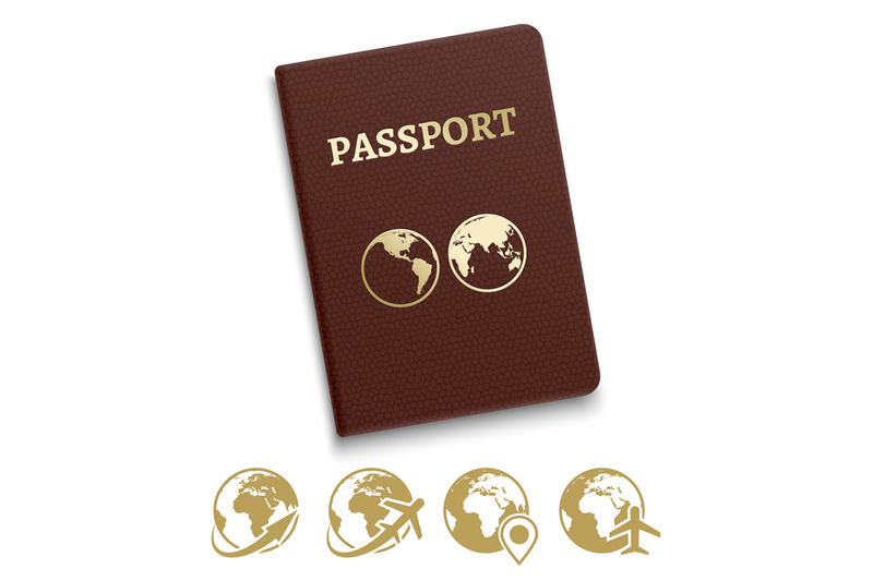 red-cover-passport-and-travel