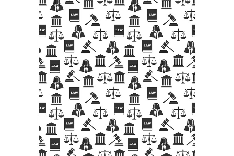 law-and-justice-seamless-pattern