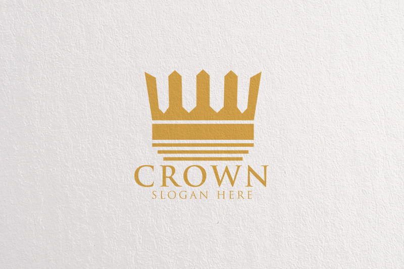premium-crown-logo-templates