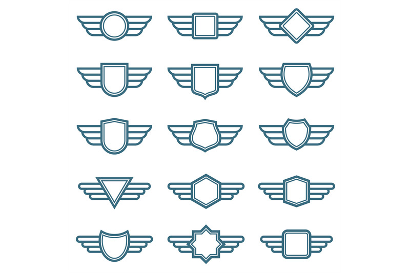 eagle-wings-army-vector-badges-aviation-wing-labels-winged-pilot-emb