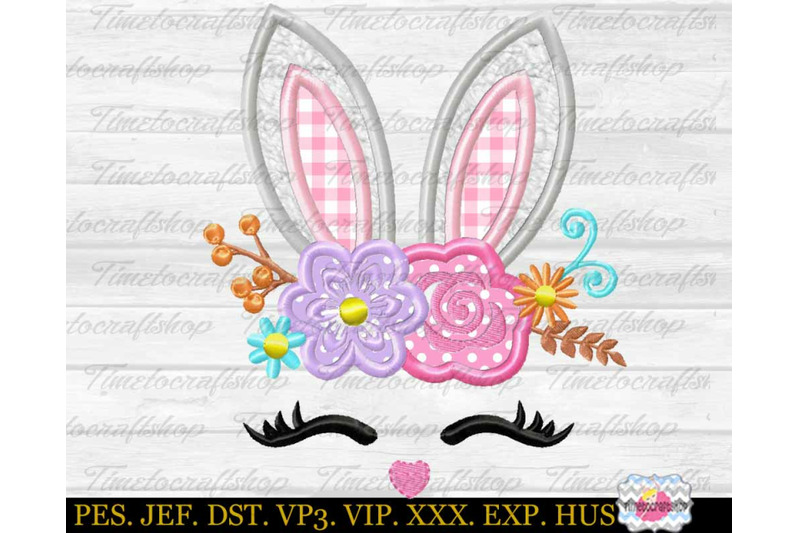 easter-bunny-face-with-rose-and-daisies-applique-design-dst-exp-hus