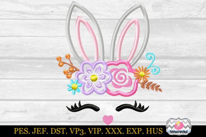easter-bunny-face-with-rose-and-daisies-applique-design-dst-exp-hus