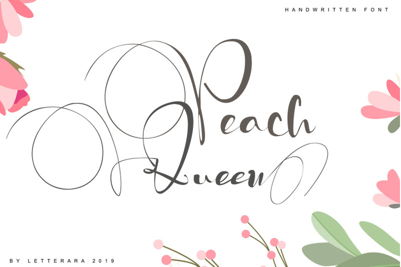 Download Peach Queen Font Family From letterara Download Peach Queen Font Family From letterara