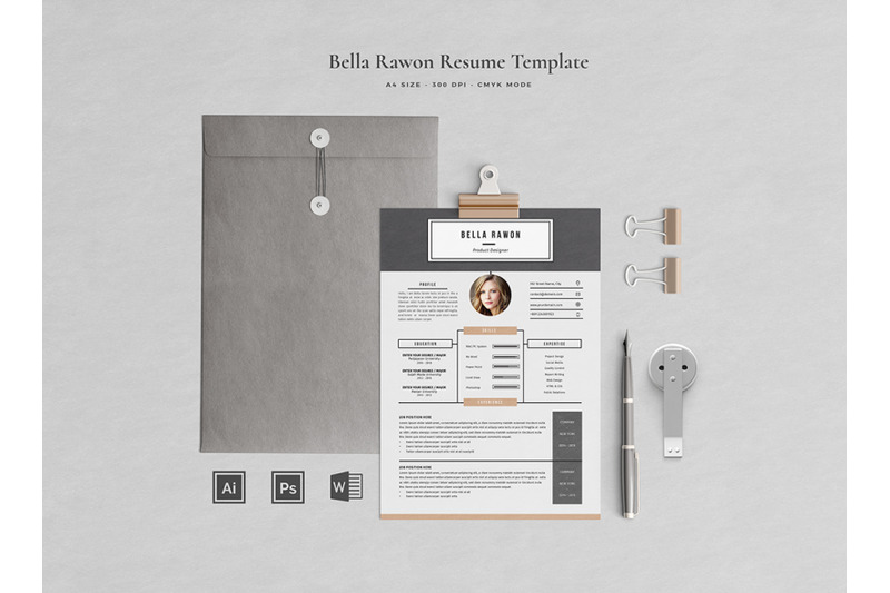 bella-resume-template