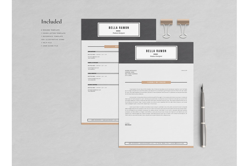 bella-resume-template