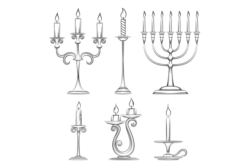 vector-hand-drawn-candlesticks