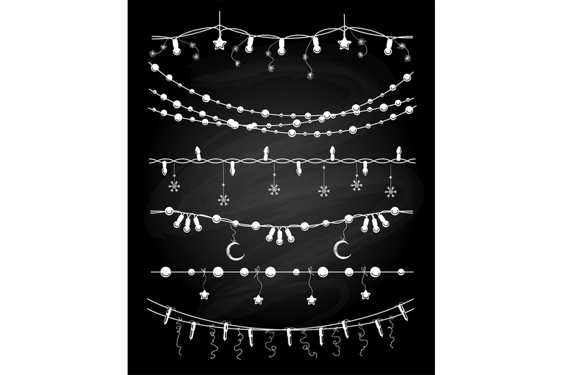 christmas-garlands-or-chalkboard