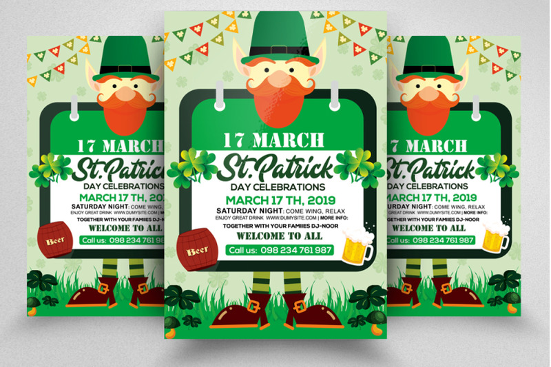 4-st-patrick-flyers-bundle