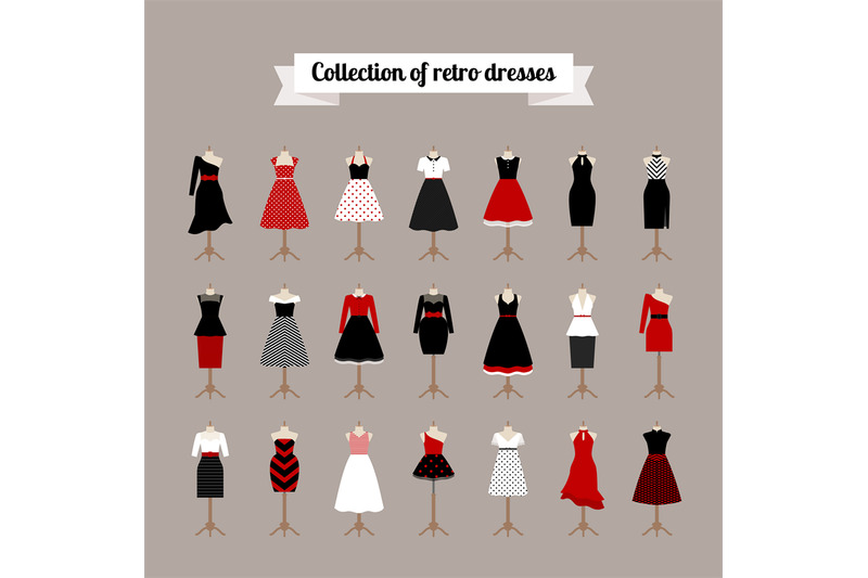 retro-woman-dresses