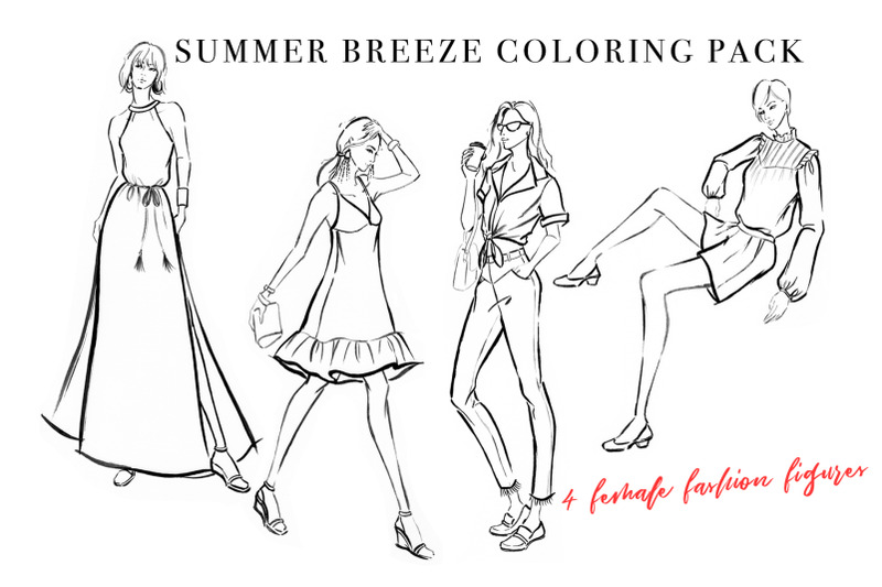 female-figure-template-coloring-pack-for-fashion-illustration