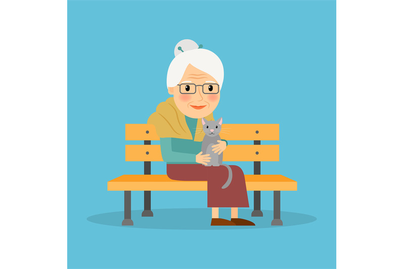 old-woman-on-bench