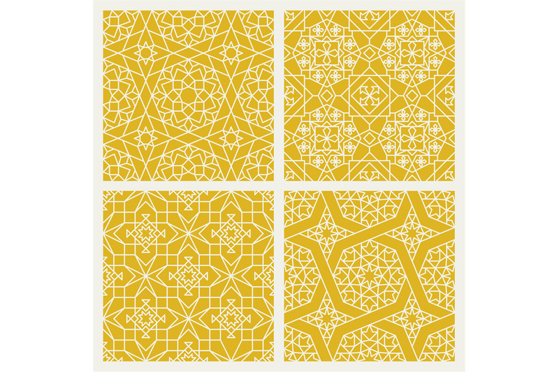 seamless-mosaic-oriental-patterns