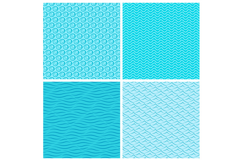 seamless-blue-wave-patterns