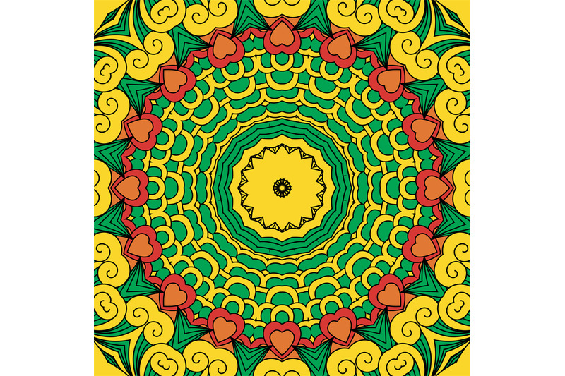 beautiful-full-frame-yellow-geometric-design