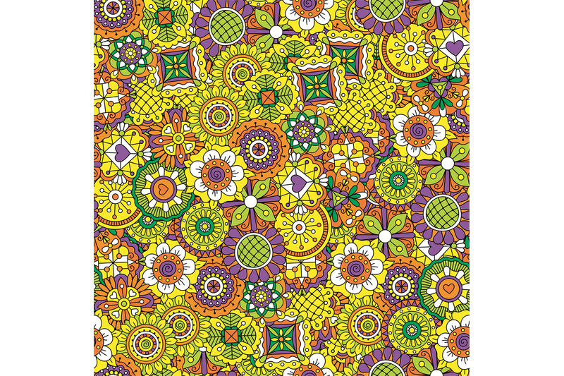 floral-background-colored-yellow-and-purple