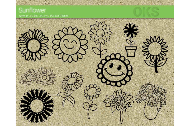 Free Free 232 Cricut Svg Files Sunflower Svg SVG PNG EPS DXF File