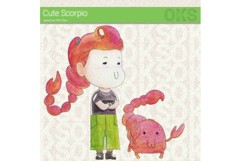 scorpio-watercolor-clipart-zodiac-sign-instant-download-png
