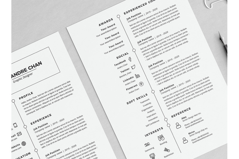 arie-resume-template