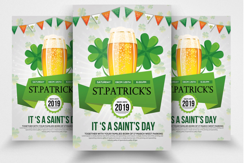 4-st-patrick-039-s-day-flyers-bundle