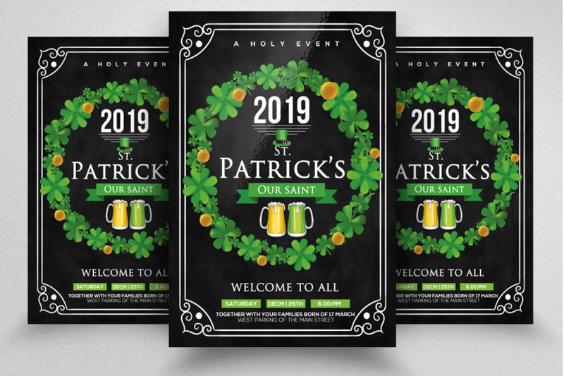 4-st-patrick-039-s-day-flyers-bundle