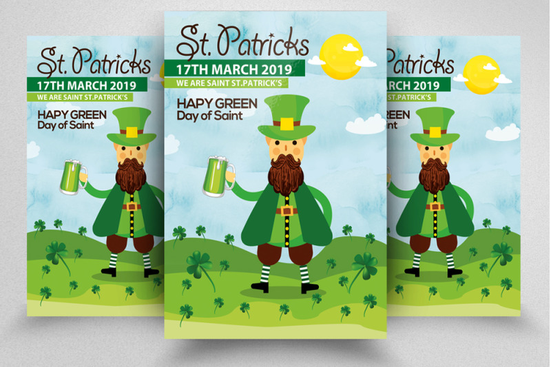 4-st-patrick-039-s-day-flyers-bundle