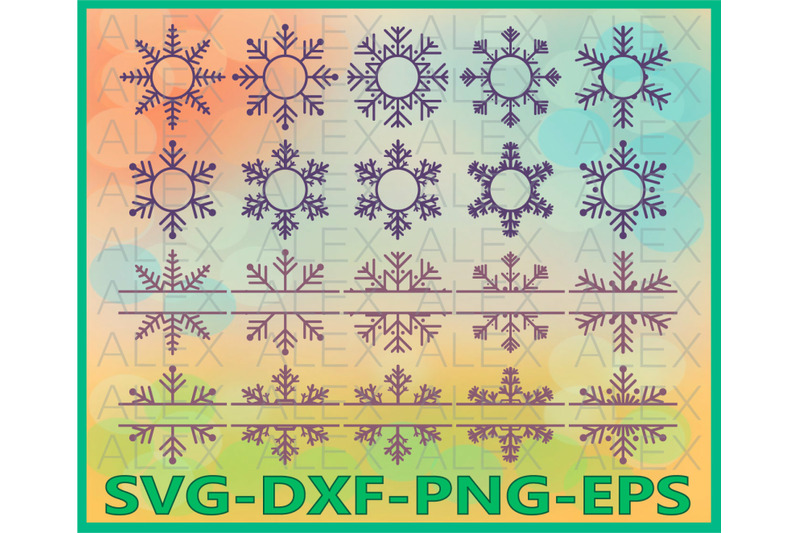 Download Snowflake, Snowflake Monogram svg, Frozen Vinyl Decal in ...