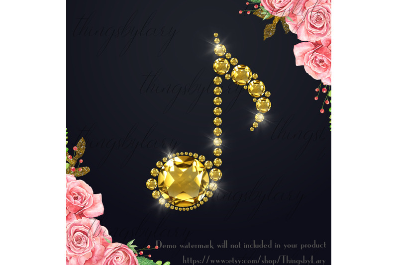 81-diamond-and-pearl-musical-symbols-clef-key-digital-images