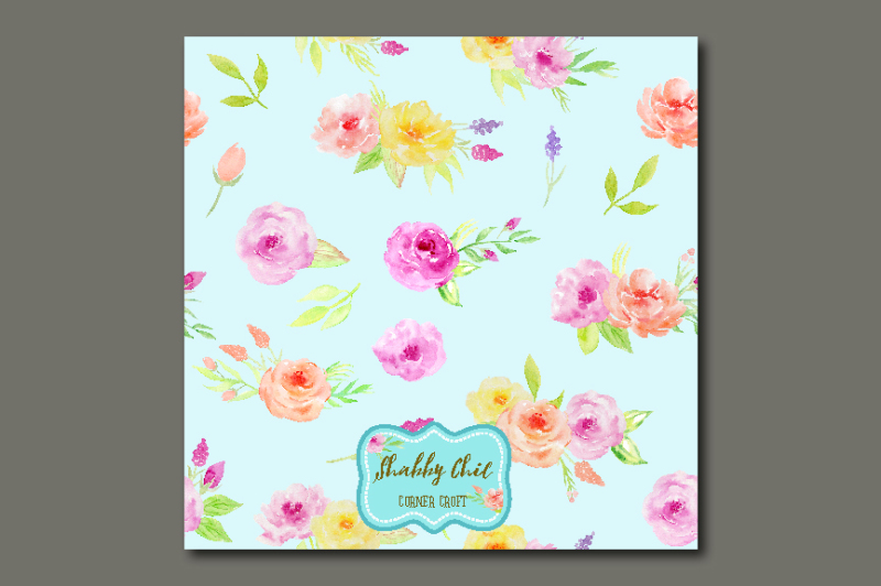 watercolor-digital-paper-shabby-chic