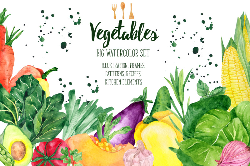 vegetables-big-watercolor-set