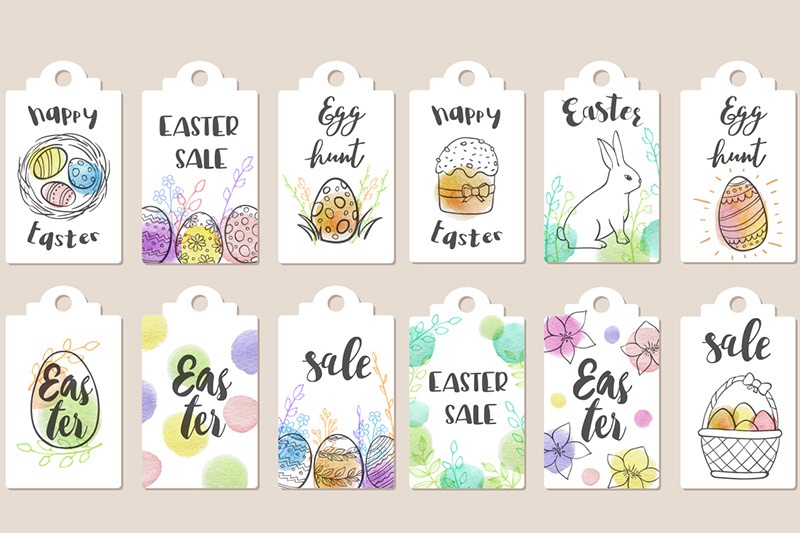 easter-sale-tags-collection