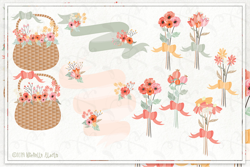 spring-love-01-peach-and-mint-vector-clipart