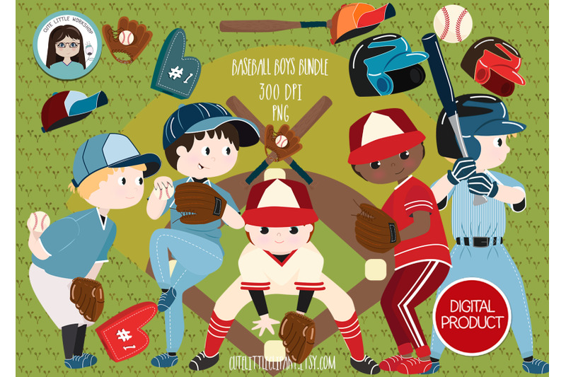baseball-boys-players-cliparts