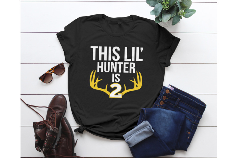 Download kida 2nd Birthday Boys Hunting T-shirt Deer 2 Year Old ...