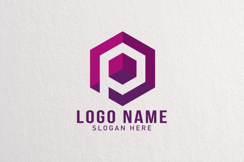 premium-letter-p-logo-template