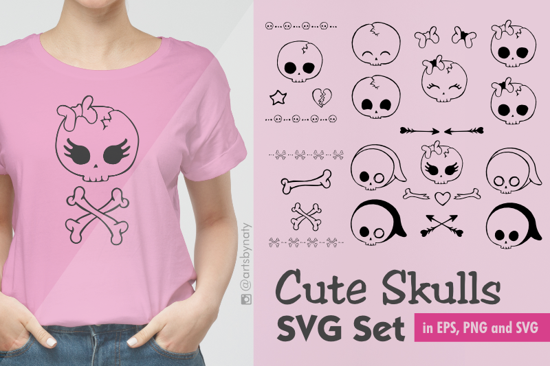 skull-svg-cute-fun-han-drawn-skull-illustrations