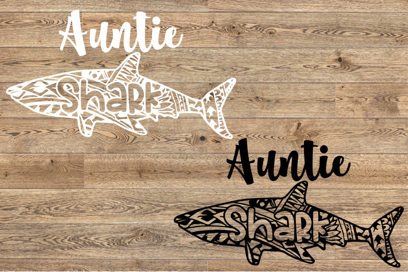Free Free 205 Auntie Shark Svg SVG PNG EPS DXF File