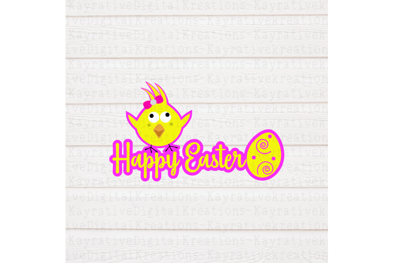Download Happy Easter SVG - Girl Easter Shirt By KayrativeDigital ...