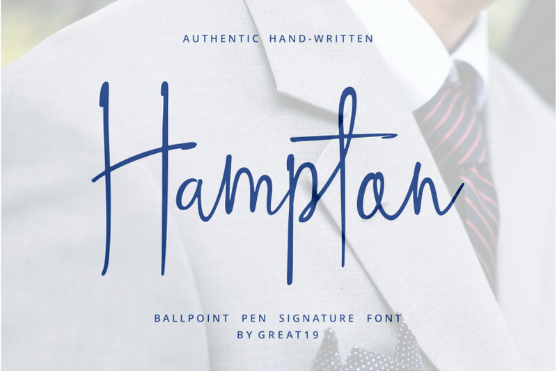 hampton-signature-font