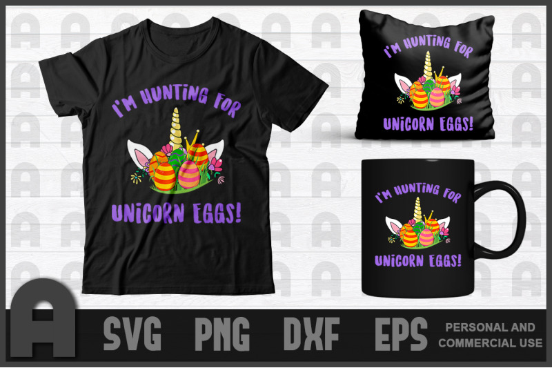 hunting-for-unicorn-eggs-easter-t-shirt-design