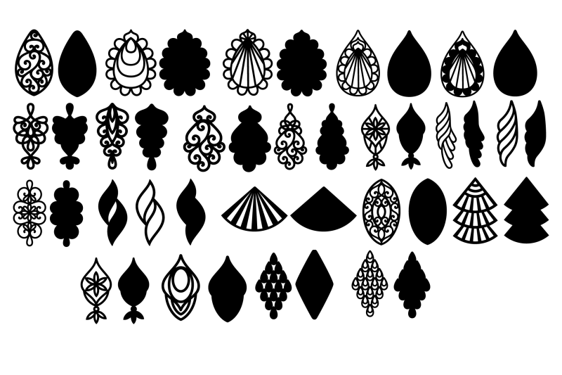 Download Free Svg Earring Templates