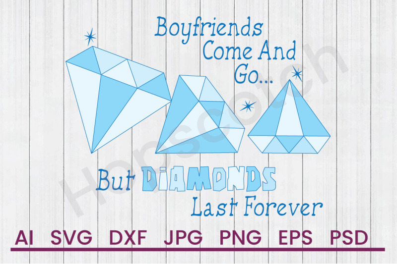 diamonds-last-forever-svg-file-dxf-file