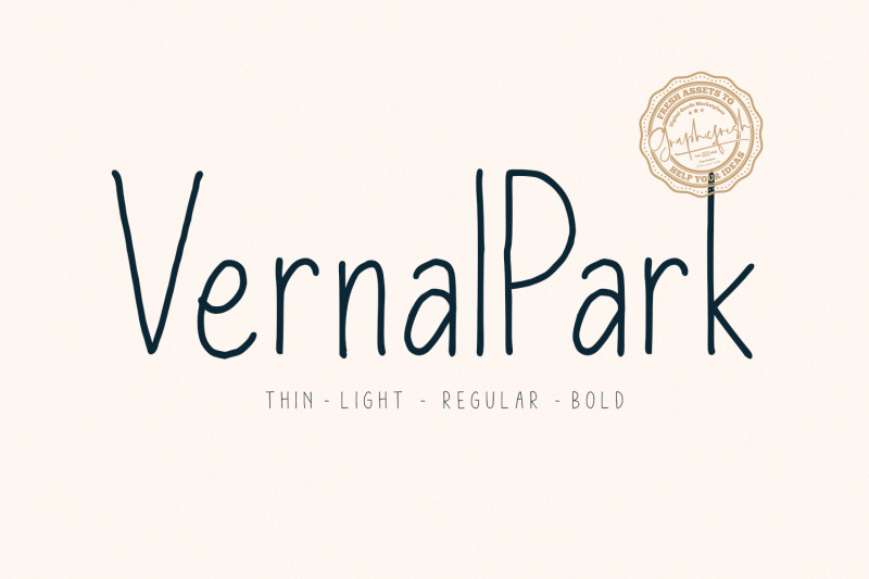 vernal-park-font-family