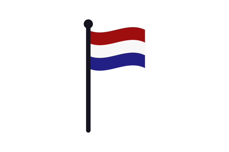 Netherlands flag By Marco Livolsi | TheHungryJPEG.com