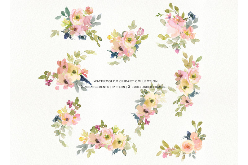 watercolor-blush-and-lemon-floral-bouquet-clipart