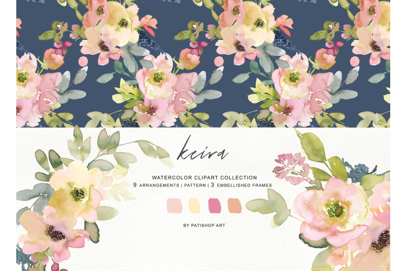 watercolor-blush-and-lemon-floral-bouquet-clipart