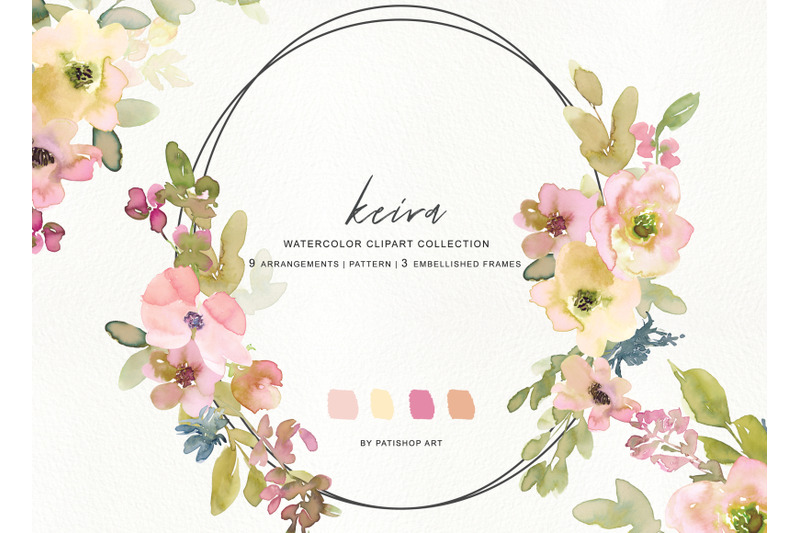 watercolor-blush-and-lemon-floral-bouquet-clipart